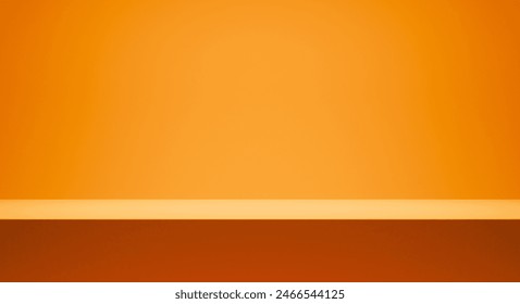 Naranja fondo brillante vacío