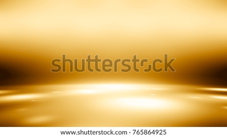 orange empty room studio gradient used for background and display your product