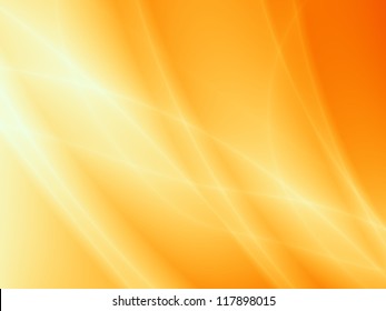 ORANGE glossy backgrounds abstract artistic wave illustration