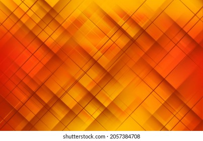 Orange gradient background. Diagonal intersecting stripes. Arkivillustrasjon