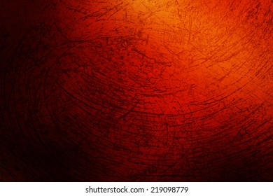 orange gradient and concrete texture abstract background