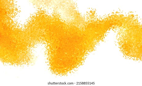 orange juice isolated on white background. for banner website decoration season watercolor art