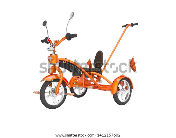 bike with handle