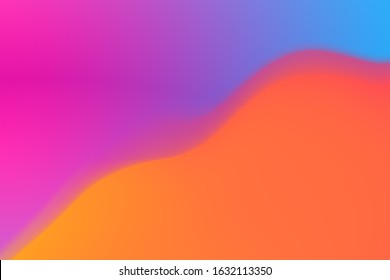 Orange Pink Blue Bright Fantasy Motion Oval Lava Lamp Wet Ink Splashed Swirls Twirls Twist Design Multicolored Gradation Background Abstract Backdrop Grunge Fabric Texture