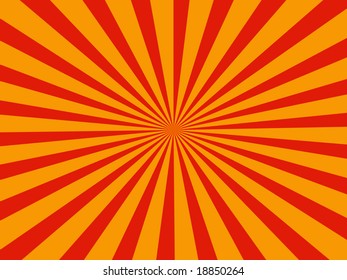Shiny Sun Rays Vector Background Yellow Stock Vector (Royalty Free ...