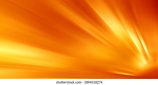 Orange And Red Sunbeam Burst Of Light 