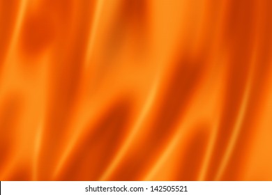 Orange satin, silk, texture background