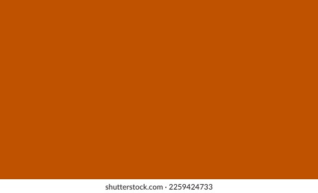 Plain Burnt Orange solid color background. It is burnt orange color Ilustração Stock