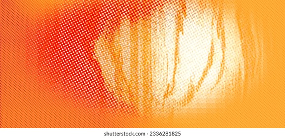 Orange testured background,  Panorama widescreen  illustration with copy space, Backdrop, for online Ads, Posters, Banners, social media, covers, evetns and design works