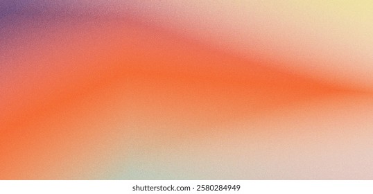 grainy salmon glowing gradient