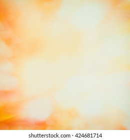 Orange And White Background, Autumn Color Background