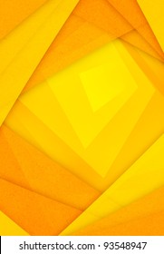 Orange And Yellow Abstract Paper Background