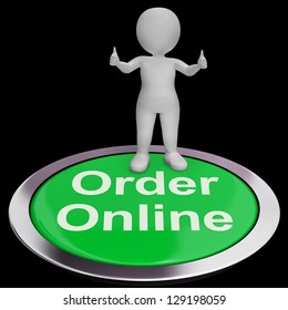 Order Online Button For Purchasing On The Web