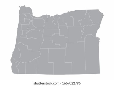 11,916 Oregon map Images, Stock Photos & Vectors | Shutterstock