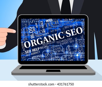 Organic Seo Showing Search Engines And Www