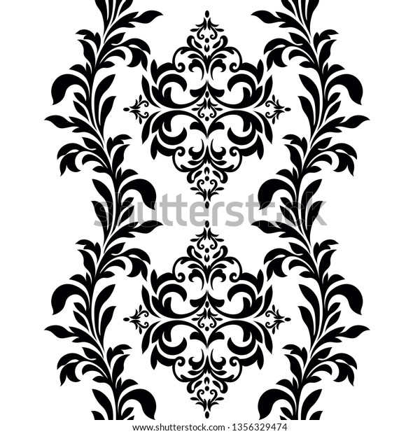 Oriental  damask patterns for greeting cards and wedding\
invitations. 
