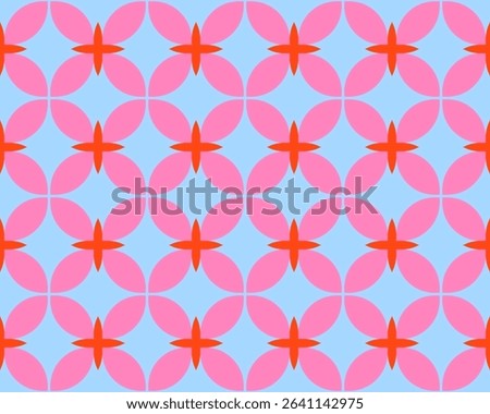 Oriental ethnic seamless repeatable pattern traditional geometric lines stripes background Design with various ornamental elements Multicolor tile art