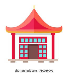 Korea Palace Stock Vector (royalty Free) 424462516 