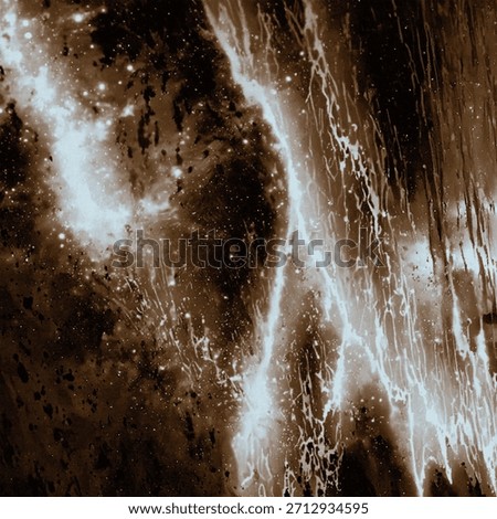 Original dip dye and tie dye pattern on white canvas in high resolution
