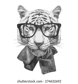 Baby Tiger Drawing Hd Stock Images Shutterstock