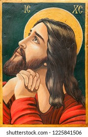 Original hand-painted Orthodox icon