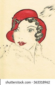 Original Sketches From The 1920's