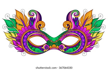 Brazilian Carnival Mask Images Stock Photos Vectors Shutterstock
