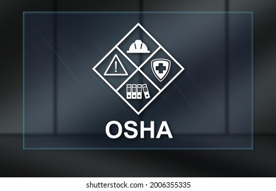 Osha Concept On Dark Background