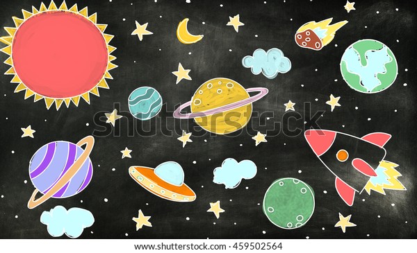 Outer Space Icons\
Drawing Graphics\
Concept