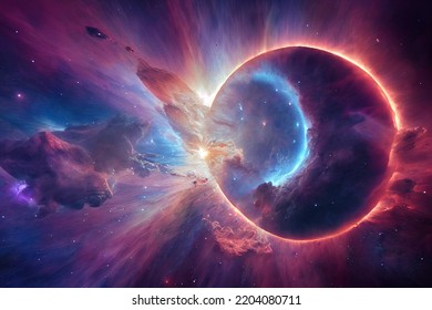 Outer space shooting star comet asteroid meteor planet astrology solar system galaxy universe