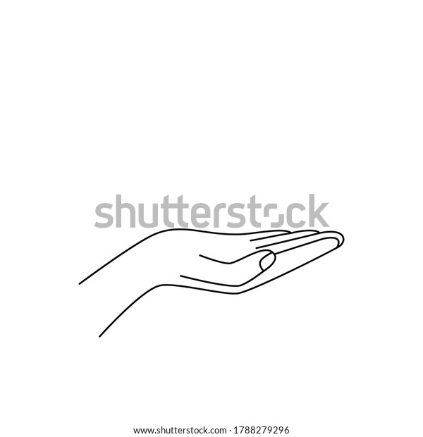 Outline Hand Air Concept Arm That Stock Illustration 1788279296   Outline Hand Air Concept Arm 600w 1788279296 