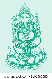 1,563 Ganesha outline Images, Stock Photos & Vectors | Shutterstock