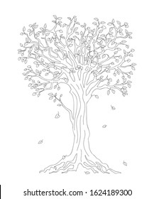 71,790 Tree coloring page Images, Stock Photos & Vectors | Shutterstock