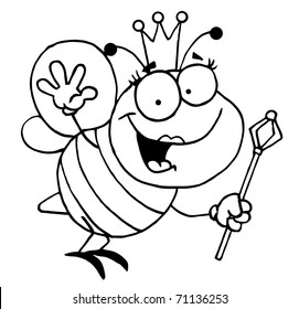 cartoon bee coloring page free printable coloring pages images stock photos vectors shutterstock