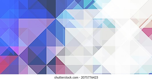 Overlapping Design With Triangles Background. Abstract Geometric Wallpaper. Geometrical Colorful Triangular Shapes.