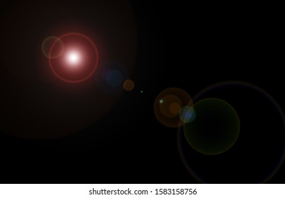 Overlays Overlay Light Transition Effects Sunlight Stock Illustration ...