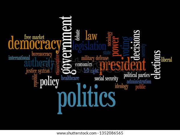 Overview Over Global Politics Relevant Important Stock Illustration ...