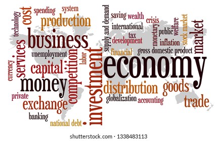 Overview of relevant and important topics regarding economy