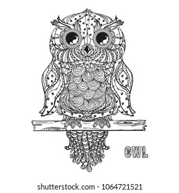 11,064 Owl tribal Images, Stock Photos & Vectors | Shutterstock