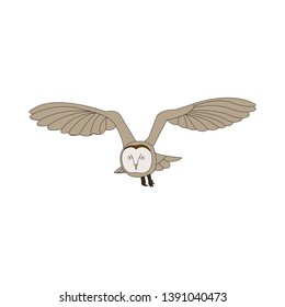 Owl Flying Images, Stock Photos & Vectors | Shutterstock