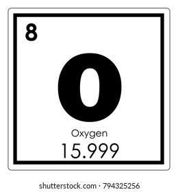 Oxygen Periodic Table Images, Stock Photos & Vectors | Shutterstock