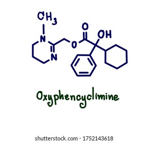 Oxyphencyclimine Is A Muscarinic Receptor Antagonist, Given Orally To Treat Peptic Ulcer Disease And Gastrointestinal Spasms. It Has Antispasmodic And Antimotility Properties.