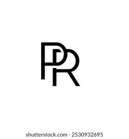 The P and R logo design combines the letters "P" and "R" in a sleek, modern style, symbolizing partnership and trust. With bold lines and smooth curves, it creates a balanced and professional look. - Powered by Shutterstock