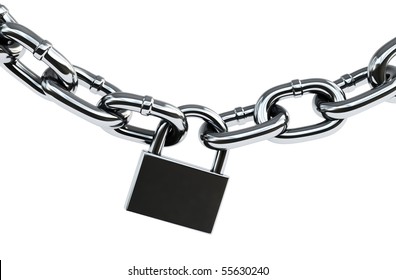 Padlock With Chain