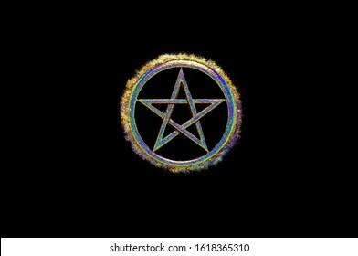 wiccan pentacle wallpaper