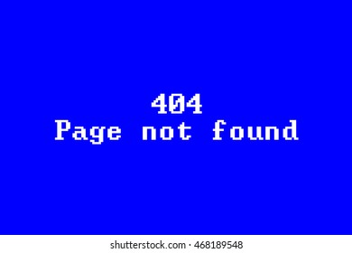 Page not found 404 error HTTP standard response code in computer network communications