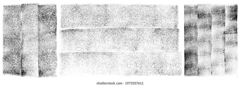 Paint Roller Texture Uneven Grunge Ink Pack