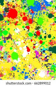 Paint splash background