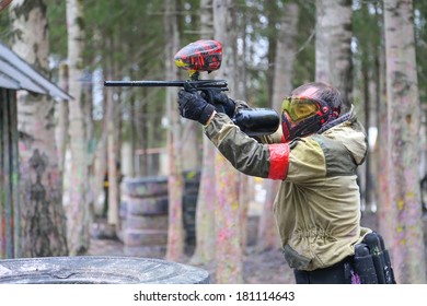 Paintball fire