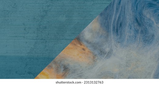 Painted and brushed texture background